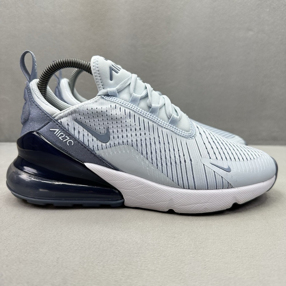 Womens Size 8 Nike Air Max 270 Shoes Blue Tint / Ashen Slate Running Sneakers